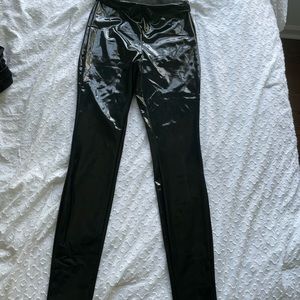 Latex leggings
